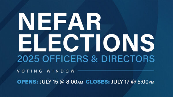 NEFAR Elections July 15 8Am to July 17 5pm