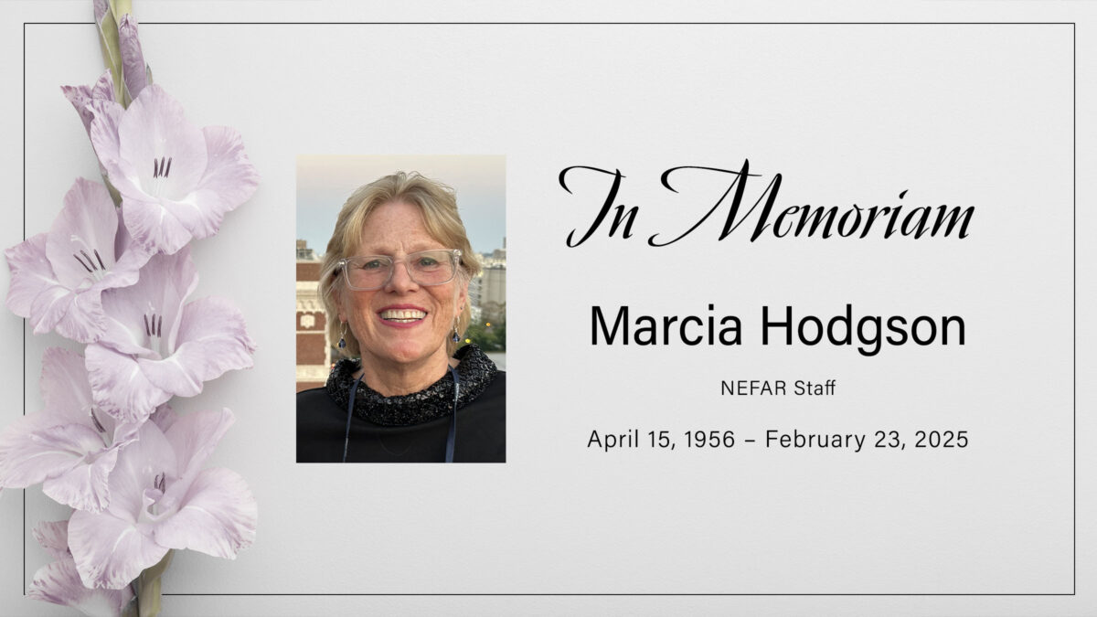 In Memoriam - Marcia Hodgson