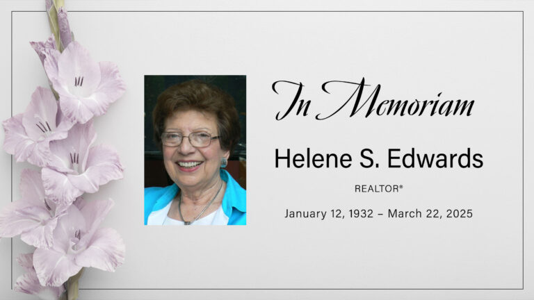 In Memoriam - Helene Sirota Edwards