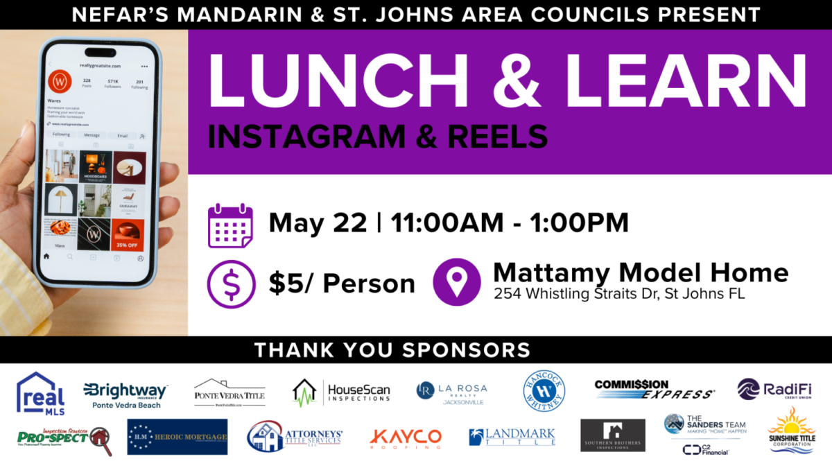 Mandarin & St. Johns Area Councils - Lunch & Learn