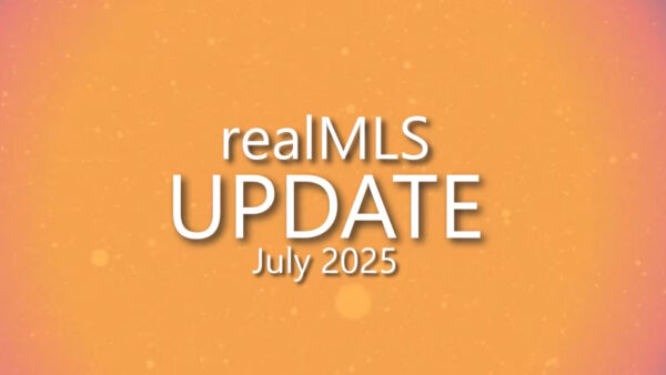 realMLS Update: July 2025