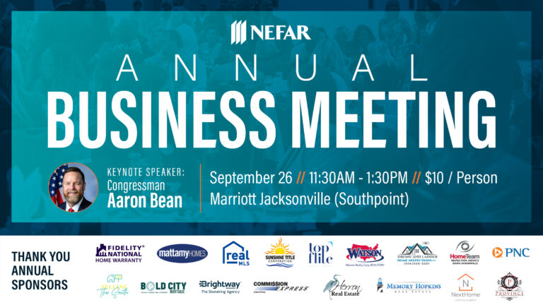 Join Us for NEFAR's Annual Business Meeting on September 26!