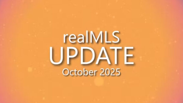 realMLS Update: October 2025