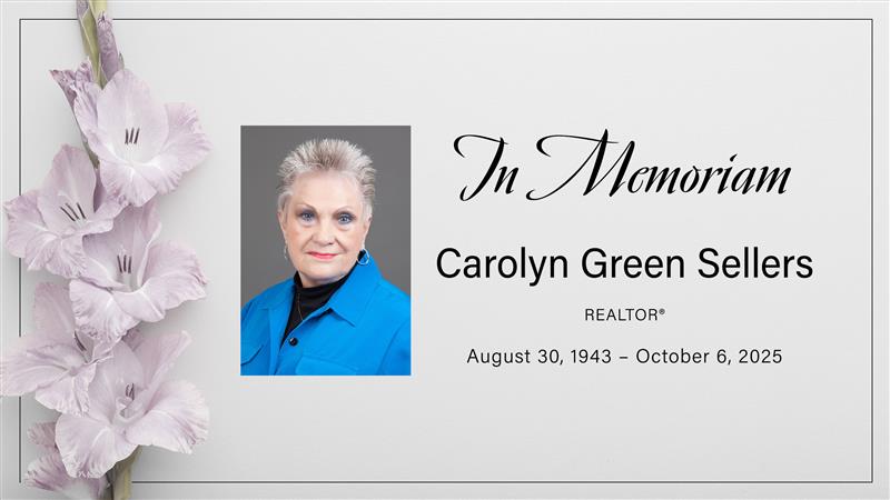 In Memoriam: Carolyn Green Sellers