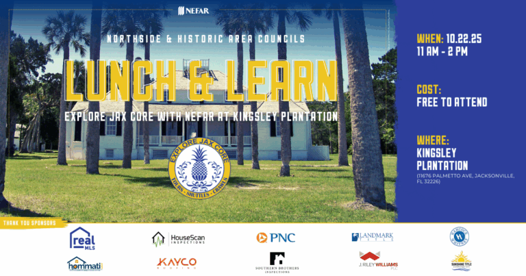 Explore JAXCORE: Northside & Historic Councils Tour Kingsley Plantation