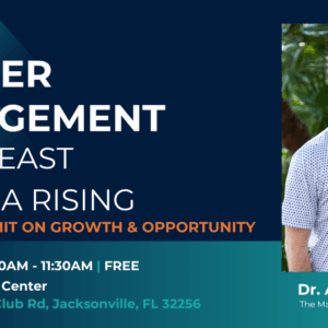 Brokers: join the Northeast Florida Rising Summit on Nov. 7, 2025, at NEFAR. Explore growth, development, and opportunity trends shaping the region with Dr. Alex Stewart.