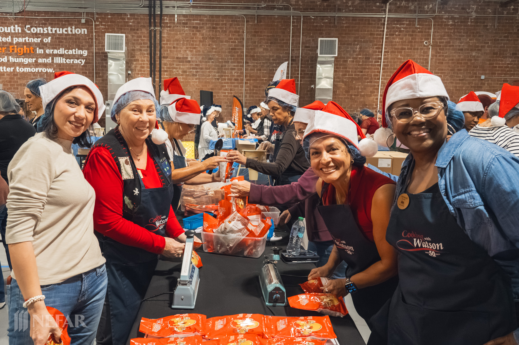 NEFAR Members Pack 73,000+ Meals at the 2025 Hunger Fight Pack-a-Thon