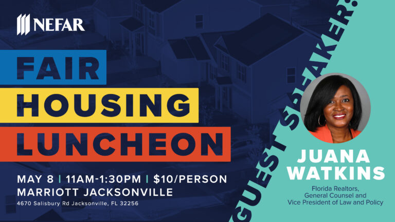 NEFAR Fair Housing Luncheon Returns May 8 with Keynote from Juana Watkins