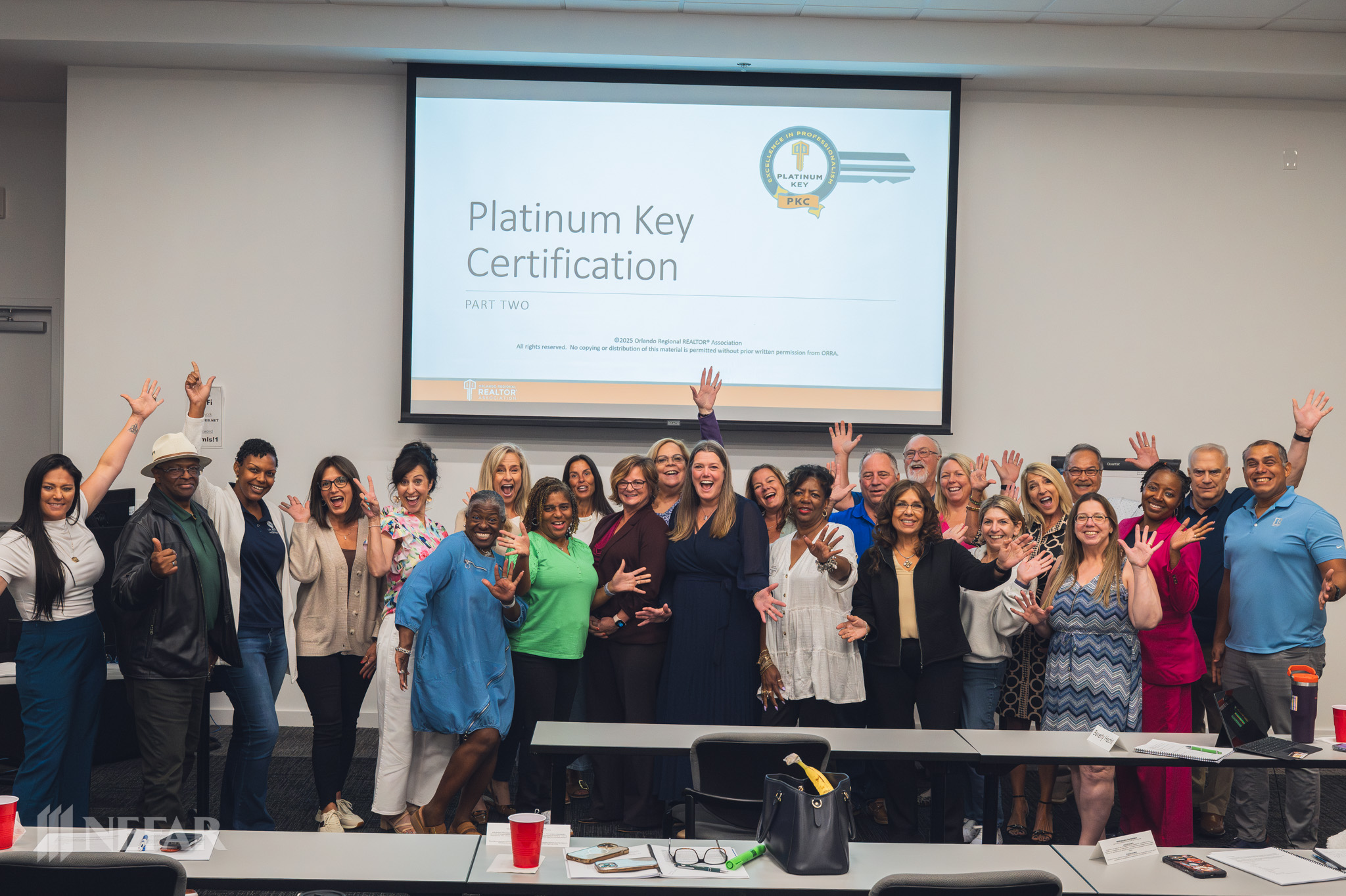 NEFAR’s First Platinum Key Certification Graduates