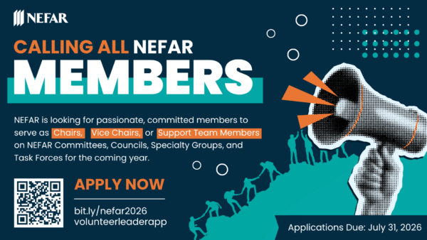 Calling NEFAR Members: Apply for 2027 Leadership positions!