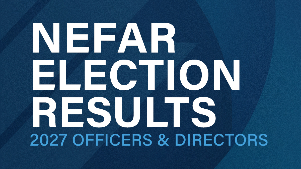 NEFAR ELECTION RESULTS 2027 OFFICERS AND DIRECTORS