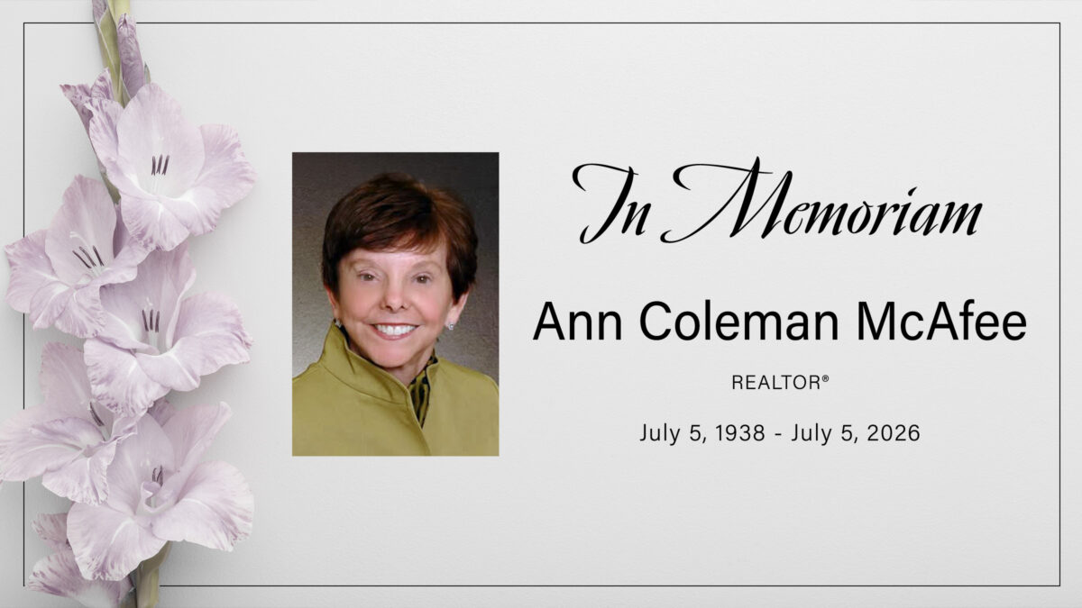 In Memoriam - Annie McAffee