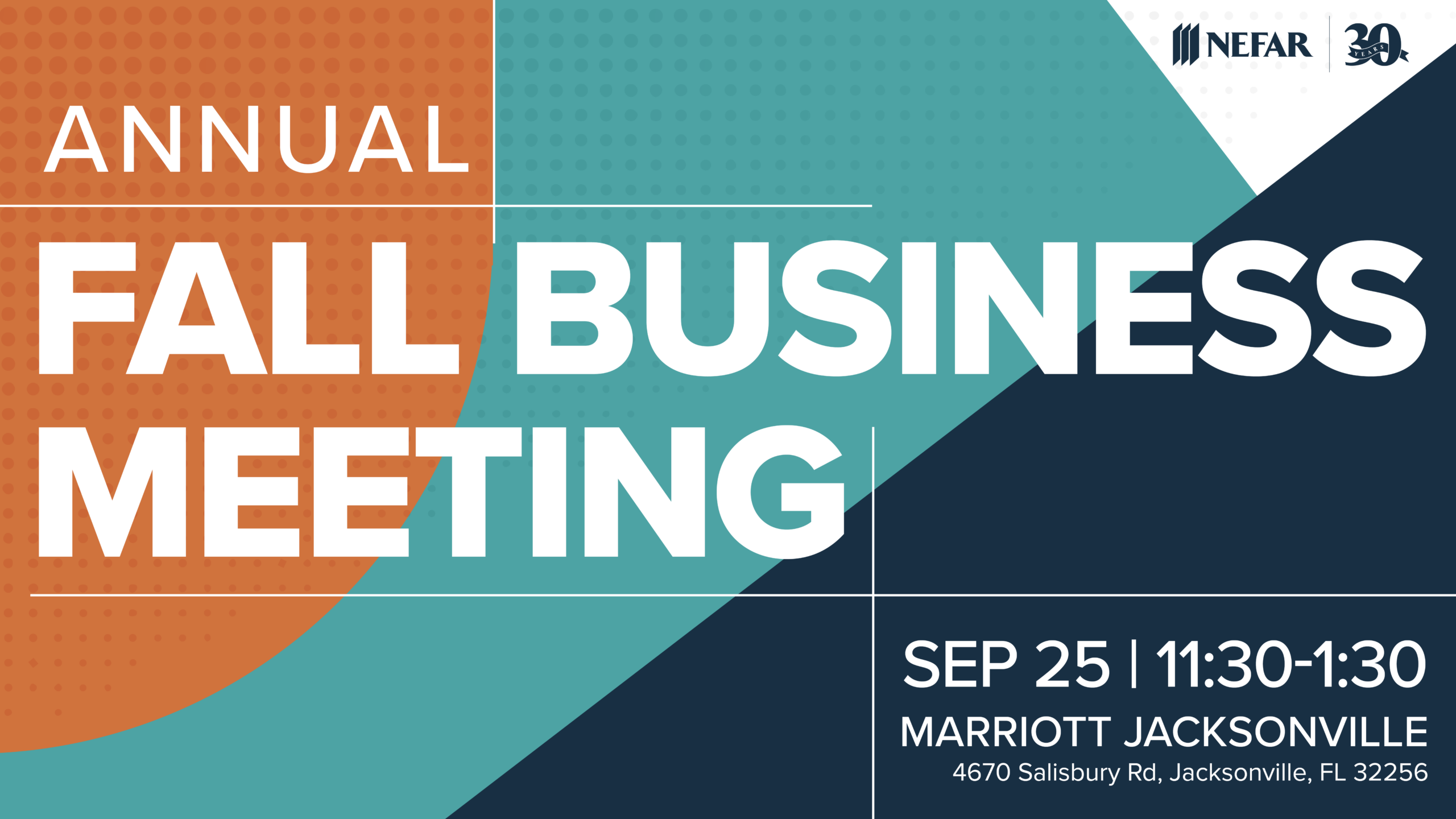 Annual Fall Business meeting
