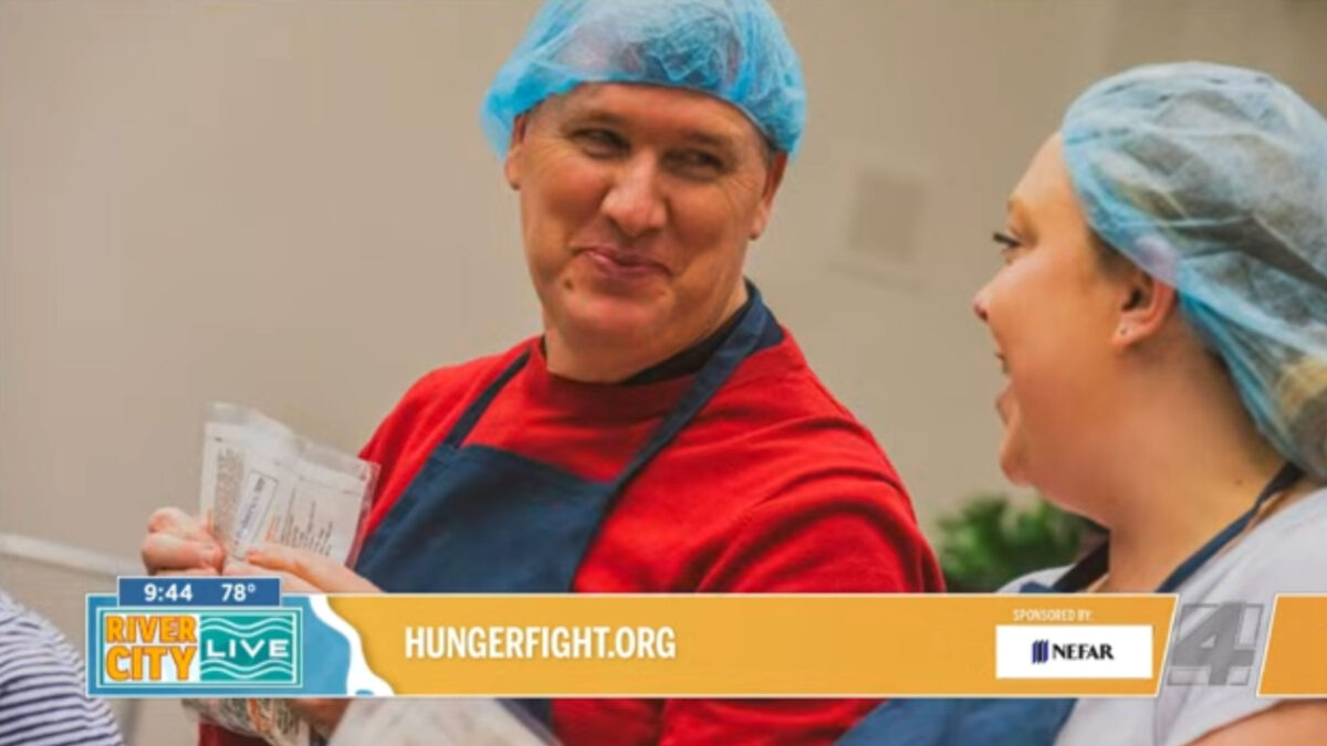 NEFAR is a proud supporter of Hunger Fight
