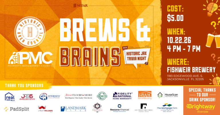 How Well Do You Know Jacksonville? Put Your Local History to the Test at Brews & Brains!