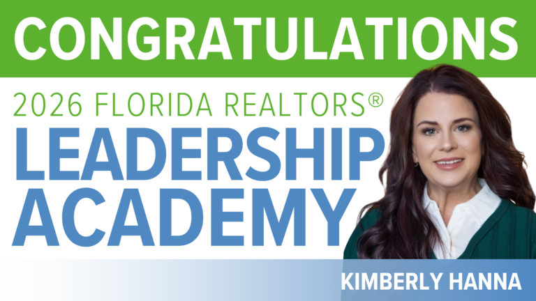 NEFAR Congratulates Member Kimberly Hanna on Graduation from the Florida Realtors Leadership Academy